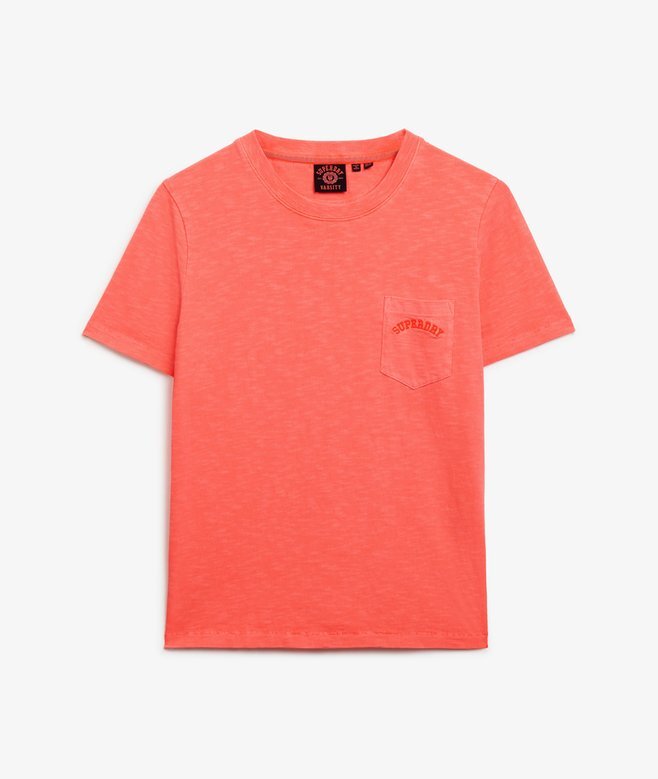 Essential Logo Garment Dye Pocket T-shirt Essential Logo Garment Dye Pocket T-shirt