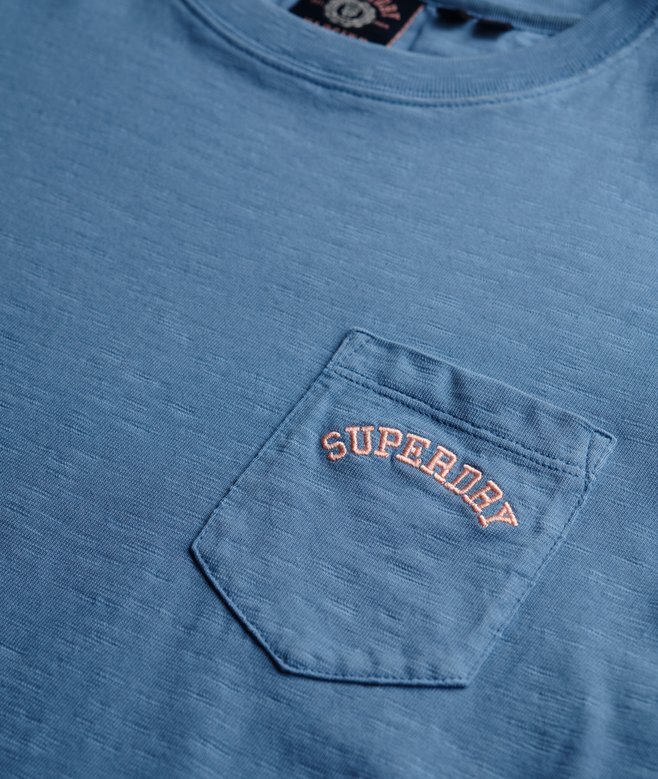 Essential Logo Garment Dye Pocket T-shirt Essential Logo Garment Dye Pocket T-shirt
