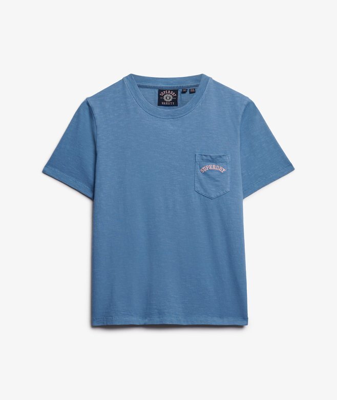 Essential Logo Garment Dye Pocket T-shirt Essential Logo Garment Dye Pocket T-shirt