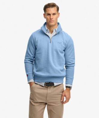 Essential Logo Half Zip Sweatshirt