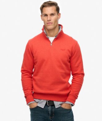 Essential Logo Half Zip Sweatshirt