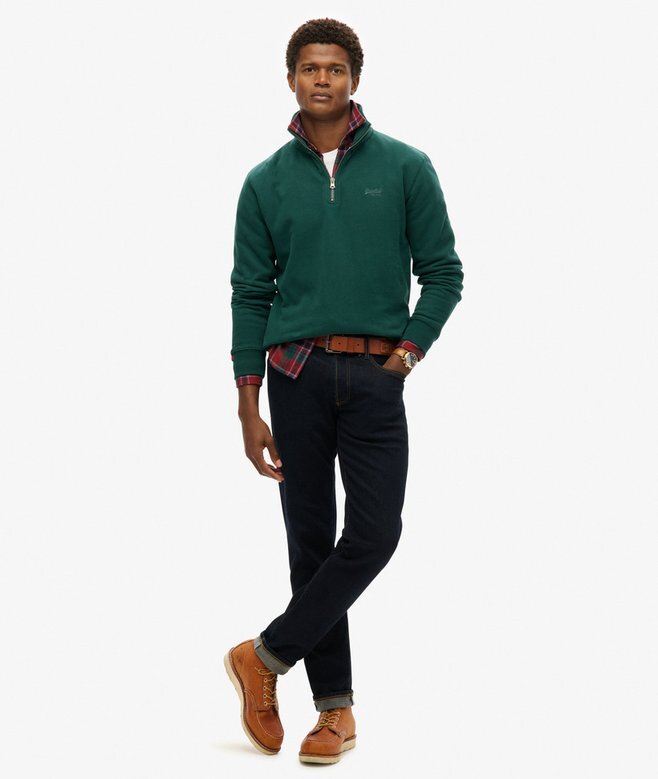 Essential Logo Half Zip Sweatshirt Essential Logo Half Zip Sweatshirt