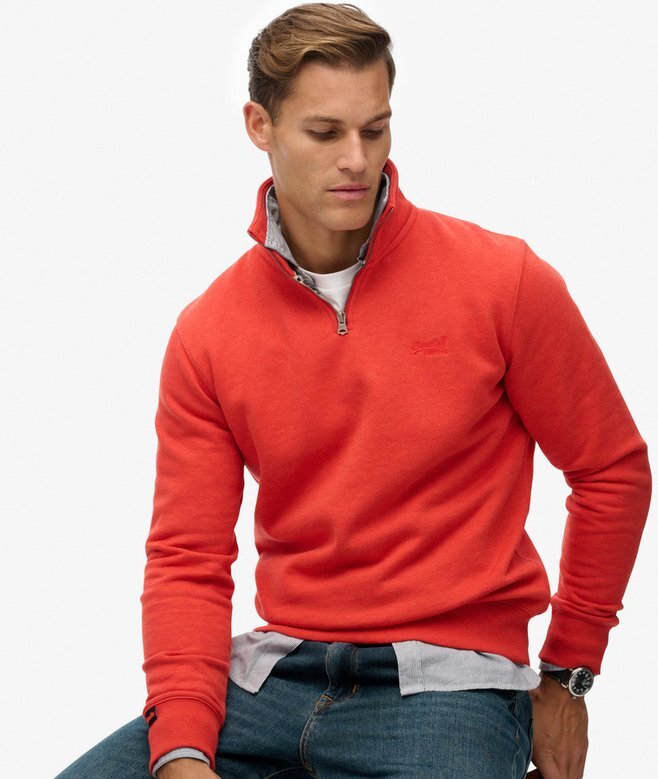 Essential Logo Half Zip Sweatshirt Essential Logo Half Zip Sweatshirt