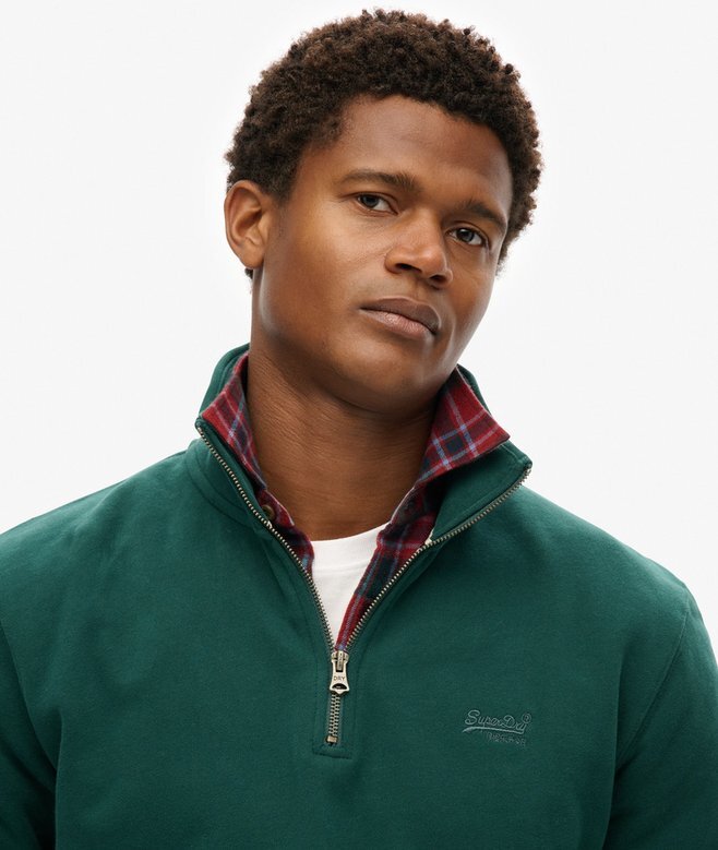 Essential Logo Half Zip Sweatshirt Essential Logo Half Zip Sweatshirt