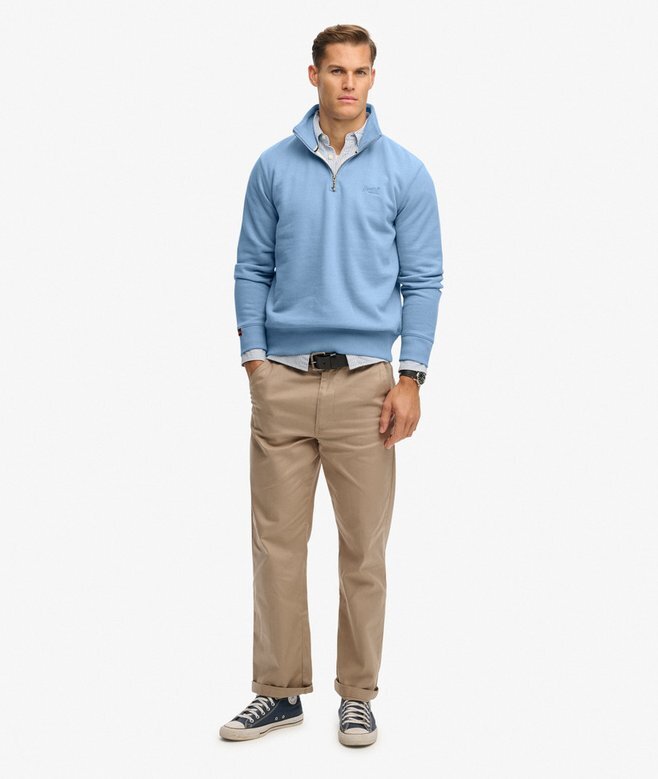 Essential Logo Half Zip Sweatshirt Essential Logo Half Zip Sweatshirt