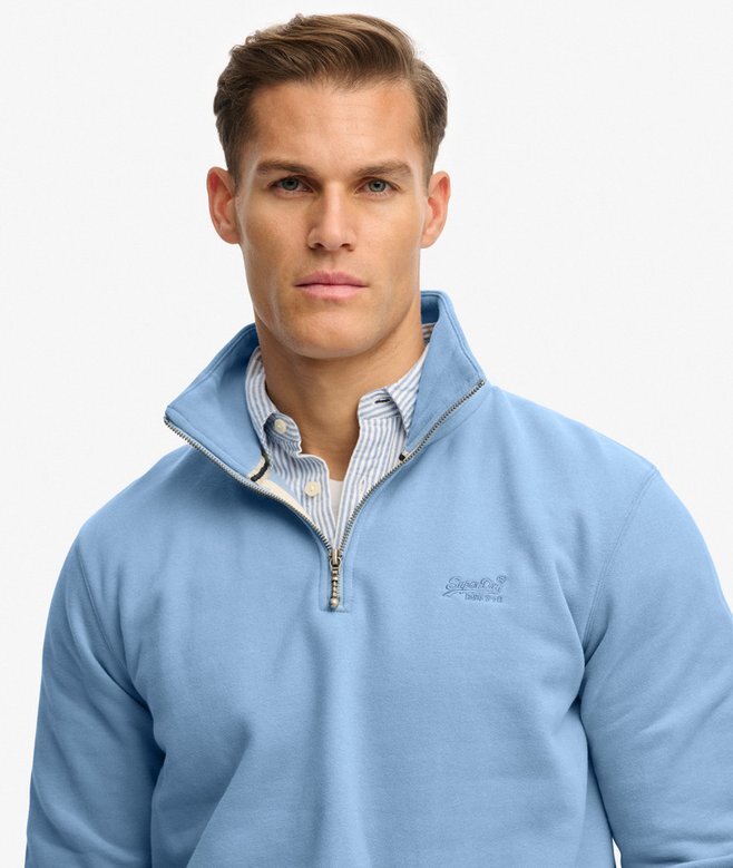 Essential Logo Half Zip Sweatshirt Essential Logo Half Zip Sweatshirt