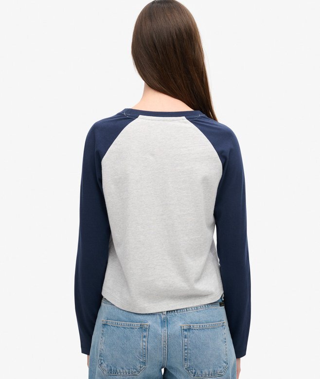Essential Logo långärmad basebolltröja Essential Logo långärmad basebolltröja