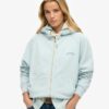 Essential Logo Oversized Raglan Zip Hoodie Essential Logo Oversized Raglan Zip Hoodie
