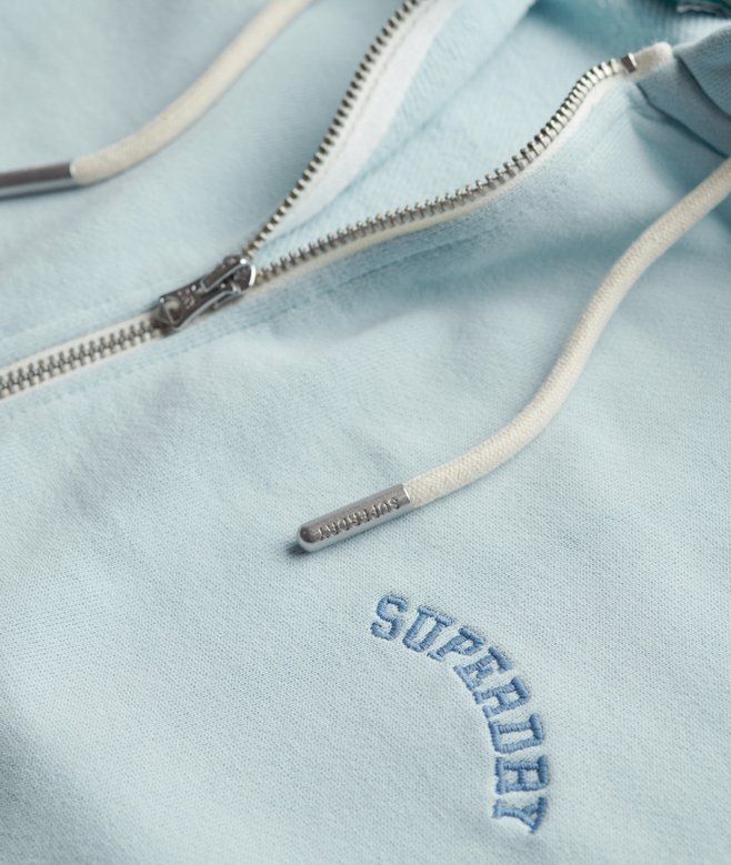 Essential Logo Oversized Raglan Zip Hoodie Essential Logo Oversized Raglan Zip Hoodie
