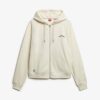 Essential Logo Oversized Raglan Zip Hoodie