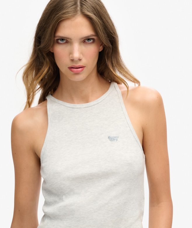 Essential Logo Racer Vest Top Essential Logo Racer Vest Top