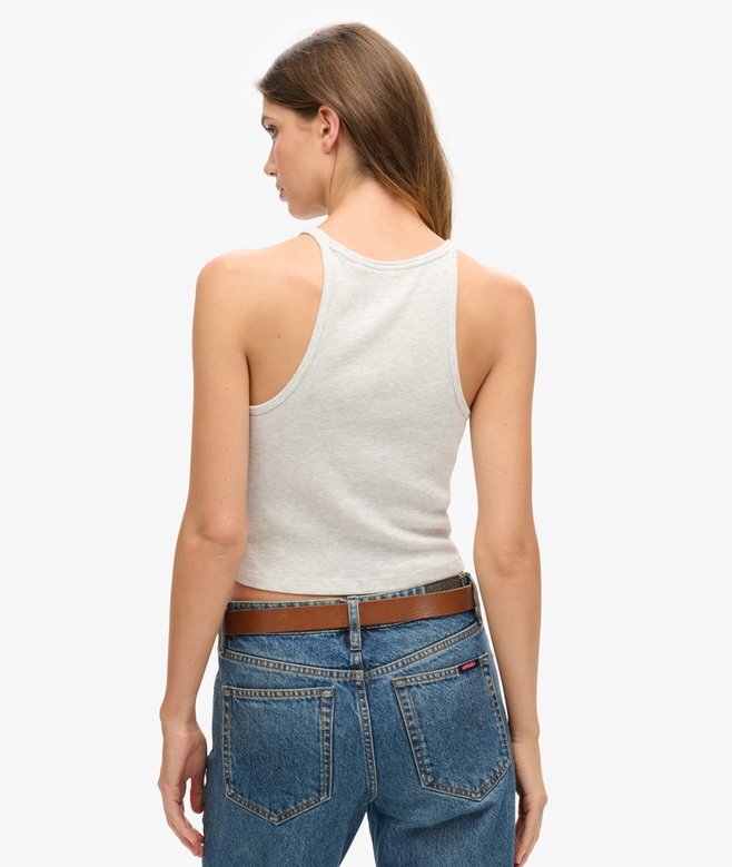 Essential Logo Racer Vest Top Essential Logo Racer Vest Top