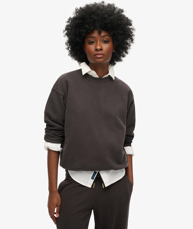 Essential Logo Relaxed Fit Sweatshirt Essential Logo Relaxed Fit Sweatshirt