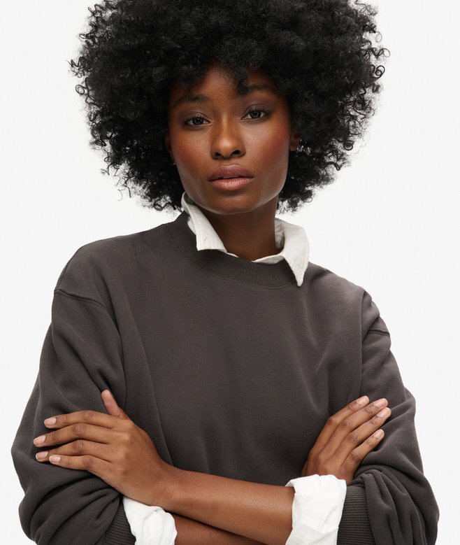 Essential Logo Relaxed Fit Sweatshirt Essential Logo Relaxed Fit Sweatshirt