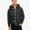 Essential Logo Washed Zip Hoodie Essential Logo Washed Zip Hoodie