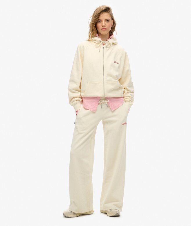 Essential Logo Wide Leg Joggerbyxor Essential Logo Wide Leg Joggerbyxor