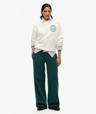Essential Logo Wide Leg Joggerbyxor