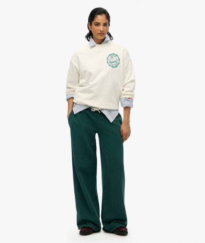 Essential Logo Wide Leg Joggerbyxor Essential Logo Wide Leg Joggerbyxor