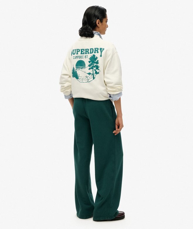 Essential Logo Wide Leg Joggerbyxor Essential Logo Wide Leg Joggerbyxor