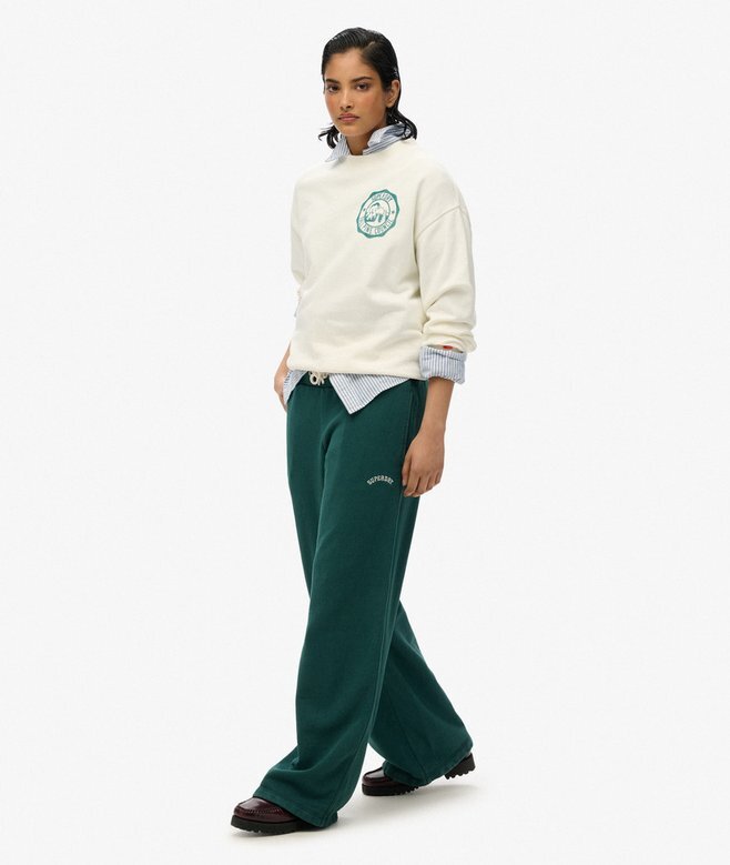 Essential Logo Wide Leg Joggerbyxor Essential Logo Wide Leg Joggerbyxor