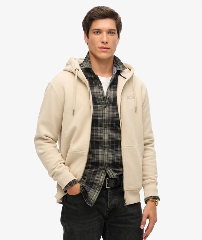 Essential Logo Zip Hoodie Essential Logo Zip Hoodie