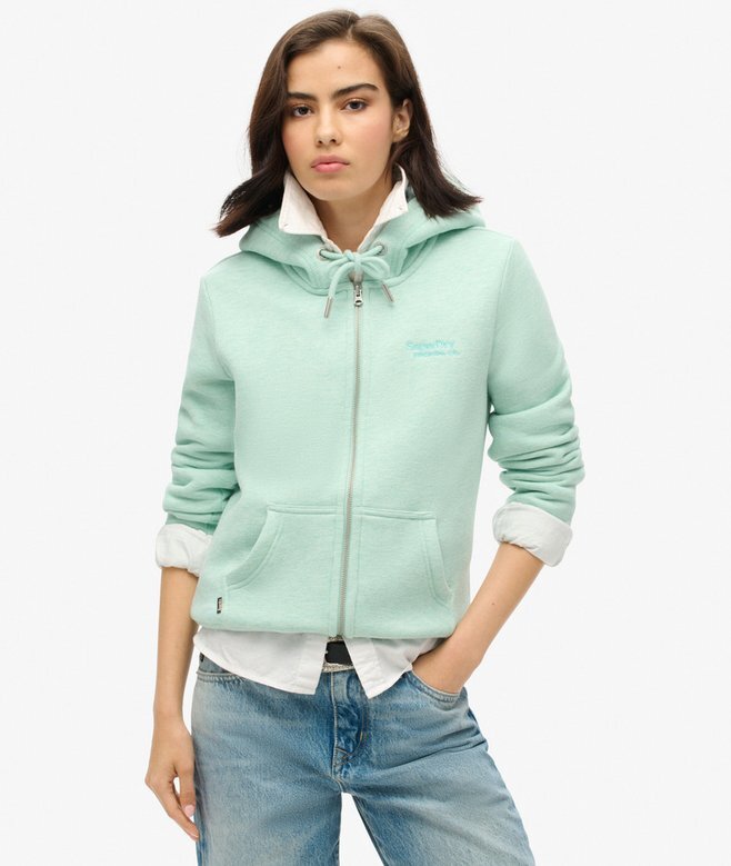 Essential Logo Zip Hoodie Essential Logo Zip Hoodie