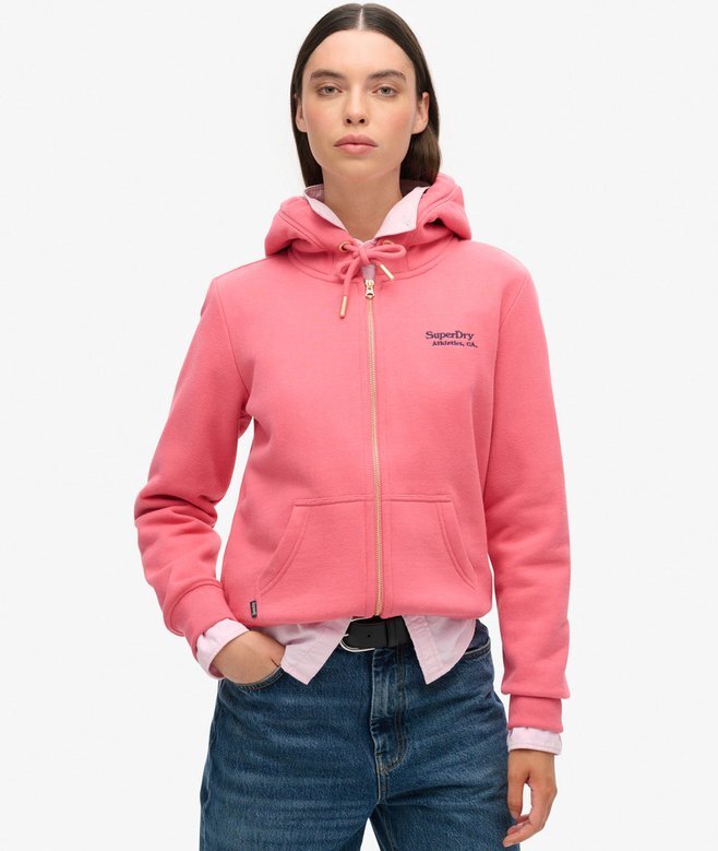 Essential Logo Zip Hoodie Essential Logo Zip Hoodie