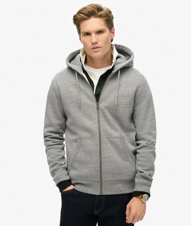 Essential Logo Zip Hoodie Essential Logo Zip Hoodie