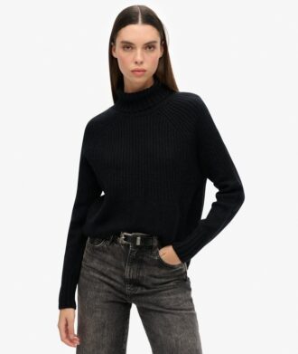 Essential Rib Knit Rollneck Jumper Essential Rib Knit Rollneck Jumper