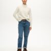 Essential Rib Knit Rollneck Jumper