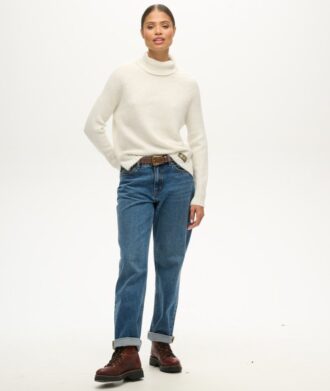 Essential Rib Knit Rollneck Jumper Essential Rib Knit Rollneck Jumper