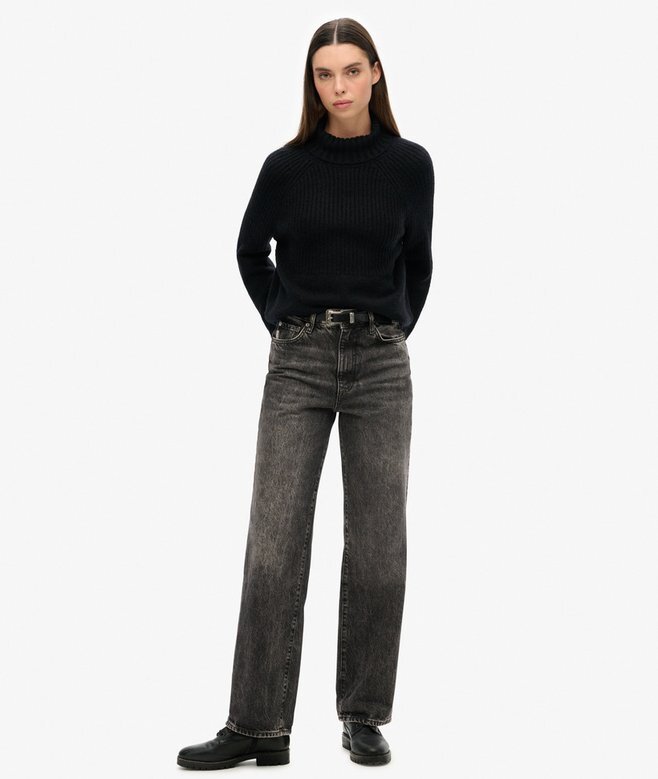 Essential Rib Knit Rollneck Jumper Essential Rib Knit Rollneck Jumper