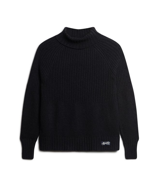 Essential Rib Knit Rollneck Jumper Essential Rib Knit Rollneck Jumper