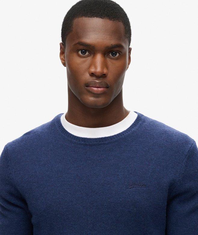 Essential Slim Fit Crew Jumper Essential Slim Fit Crew Jumper