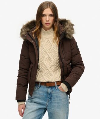 Everest Hooded Bomber Jacket