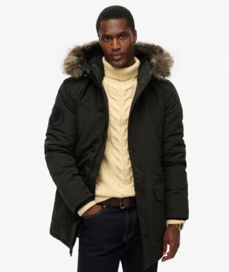 Everest Hooded Faux Fur Parka Coat Everest Hooded Faux Fur Parka Coat