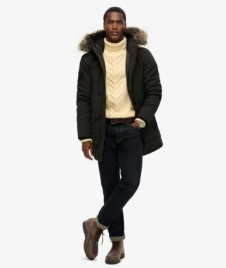 Everest Hooded Faux Fur Parka Coat Everest Hooded Faux Fur Parka Coat
