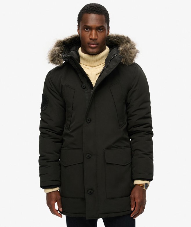 Everest Hooded Faux Fur Parka Coat Everest Hooded Faux Fur Parka Coat