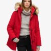 Everest hooded fuskpäls parkas