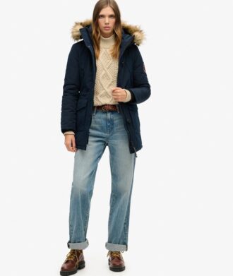Everest hooded fuskpäls parkas Everest hooded fuskpäls parkas