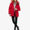 Everest hooded fuskpäls parkas