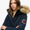 Everest hooded fuskpäls parkas