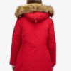 Everest hooded fuskpäls parkas