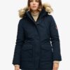 Everest hooded fuskpäls parkas
