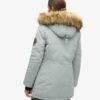 Everest hooded fuskpäls parkas