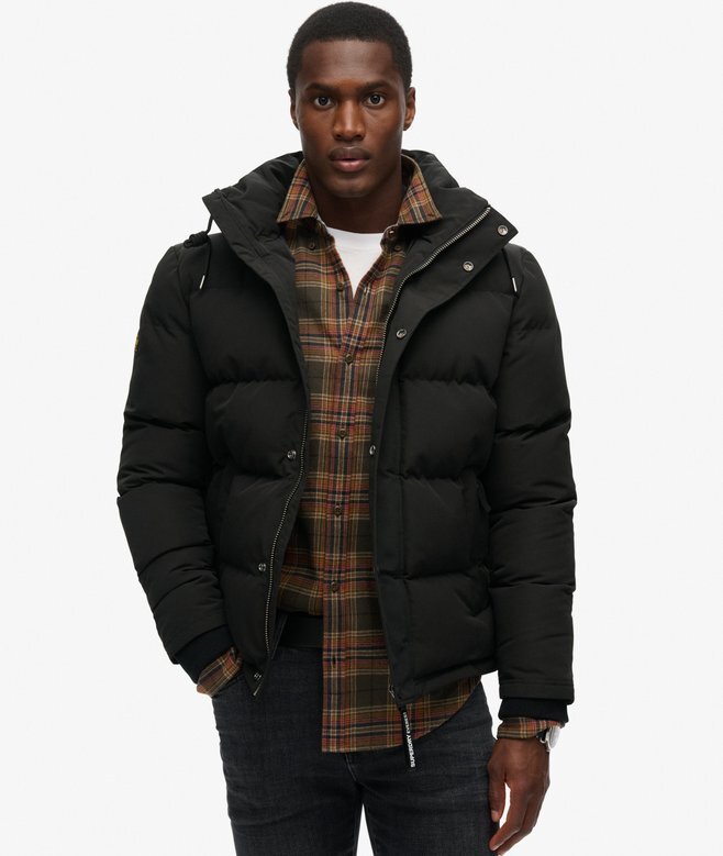 Everest kort Hooded Pufferjacka Everest kort Hooded Pufferjacka