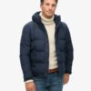 Everest kort Hooded Pufferjacka
