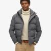 Everest kort Hooded Pufferjacka