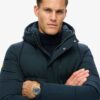 Everest kort Hooded Pufferjacka