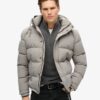 Everest kort Hooded Pufferjacka